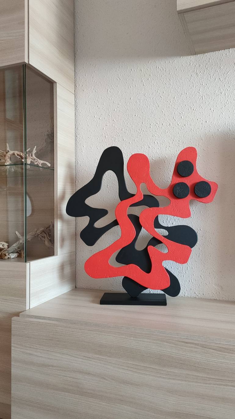 Original Abstract Sculpture by Nicolai Lada