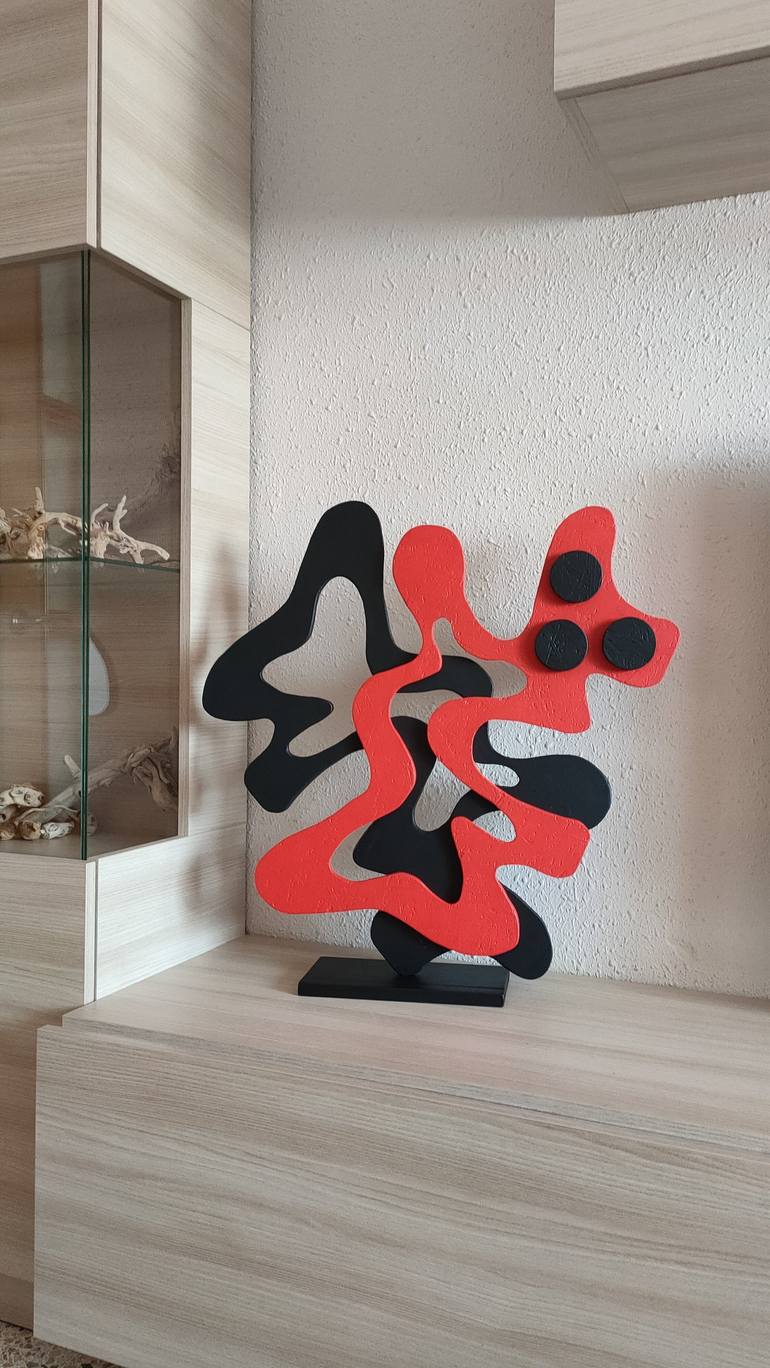 Original Abstract Sculpture by Nicolai Lada