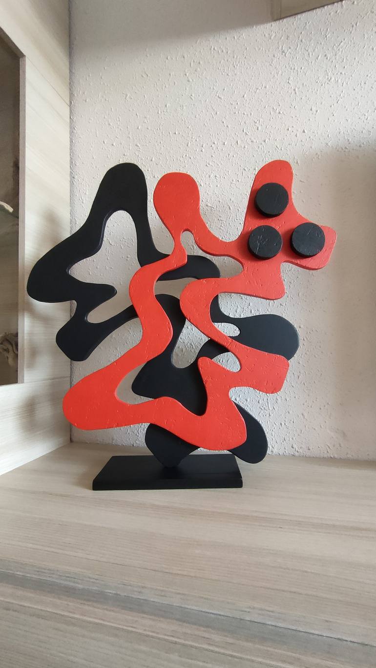 Original Abstract Sculpture by Nicolai Lada