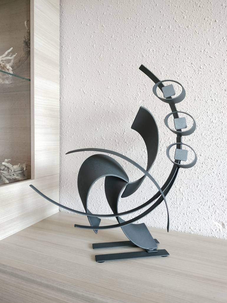 Original Abstract Sculpture by Nicolai Lada