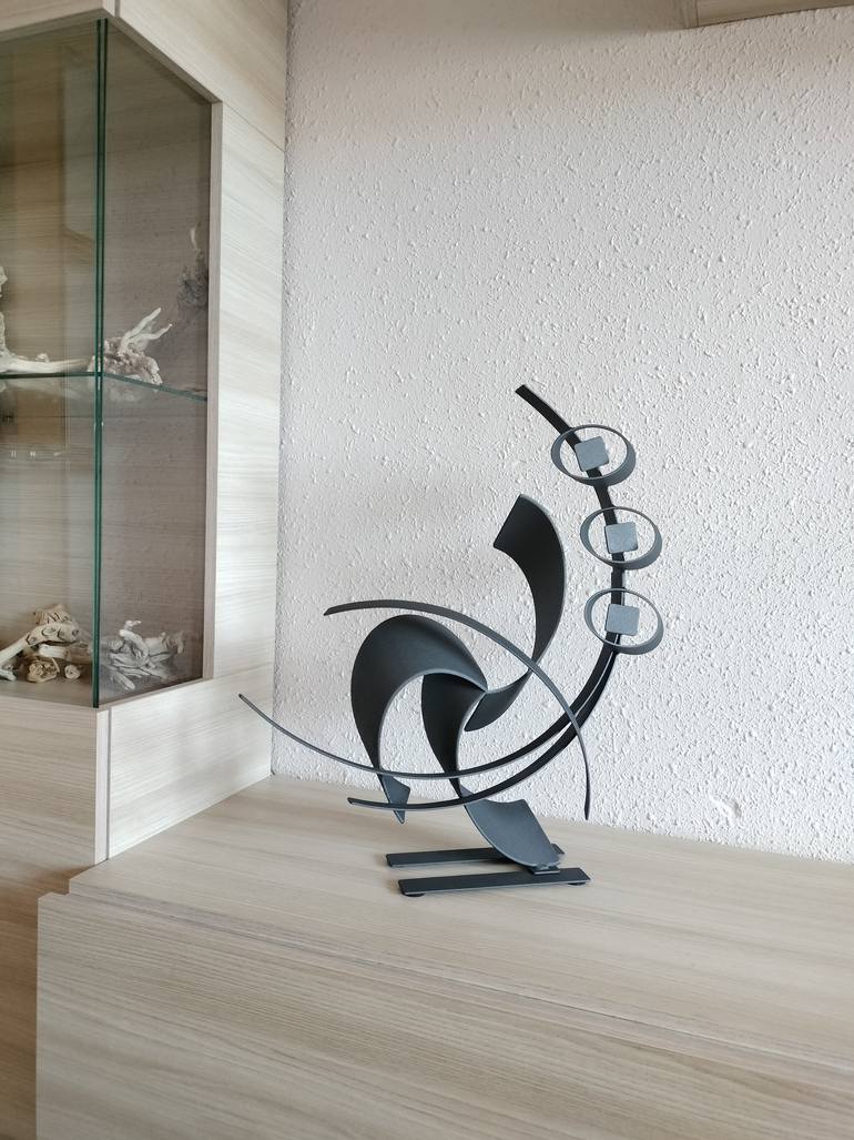 Original Abstract Sculpture by Nicolai Lada