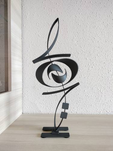 Original Abstract Sculpture by Nicolai Lada