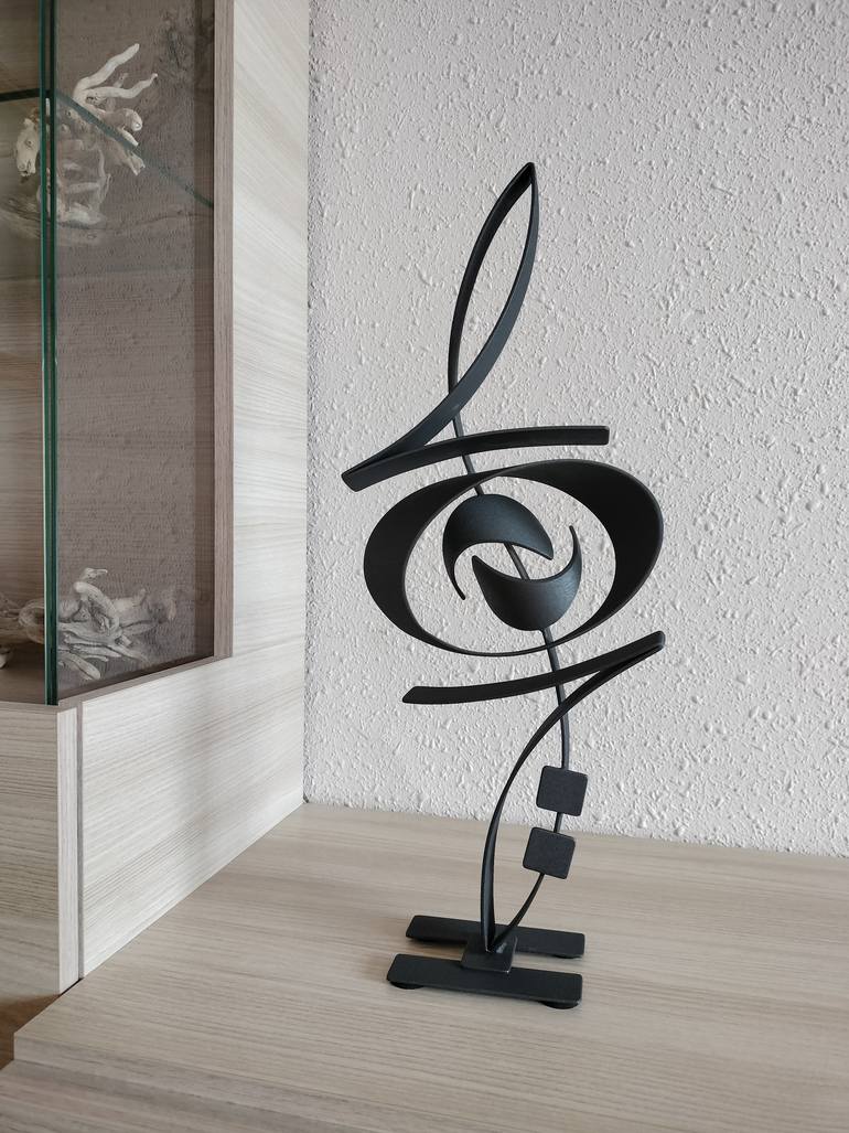 Original Abstract Sculpture by Nicolai Lada
