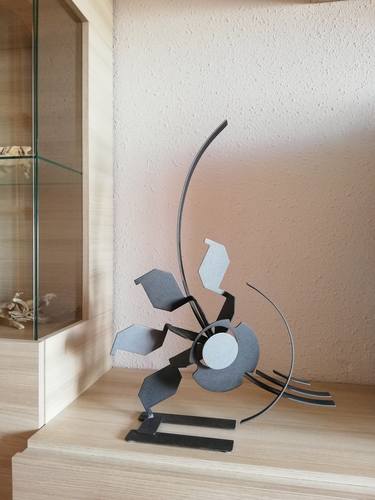 Original Abstract Sculpture by Nicolai Lada