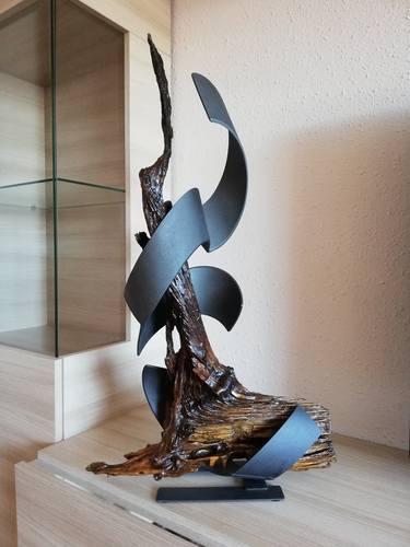 Original Abstract Sculpture by Nicolai Lada