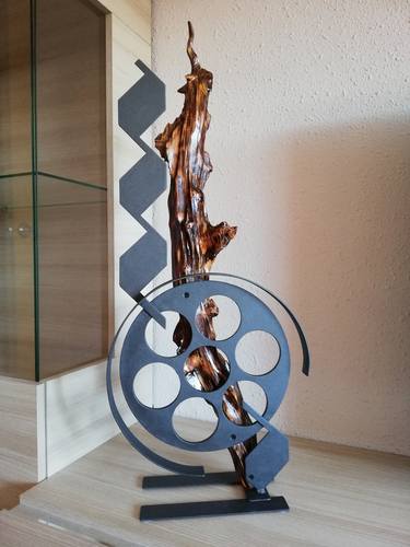 Original Abstract Sculpture by Nicolai Lada