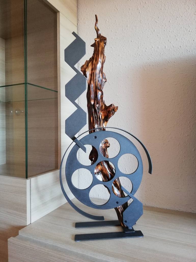 Original Abstract Sculpture by Nicolai Lada