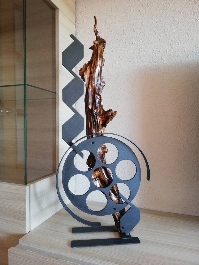 Original Abstract Sculpture by Nicolai Lada