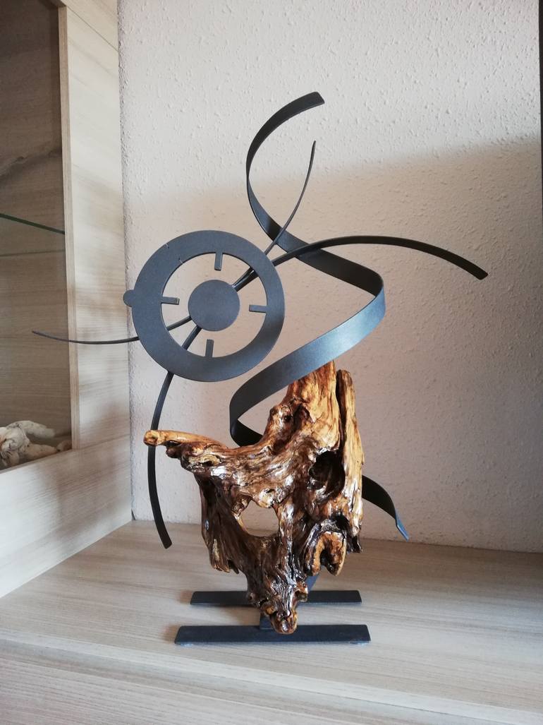 Original Abstract Sculpture by Nicolai Lada