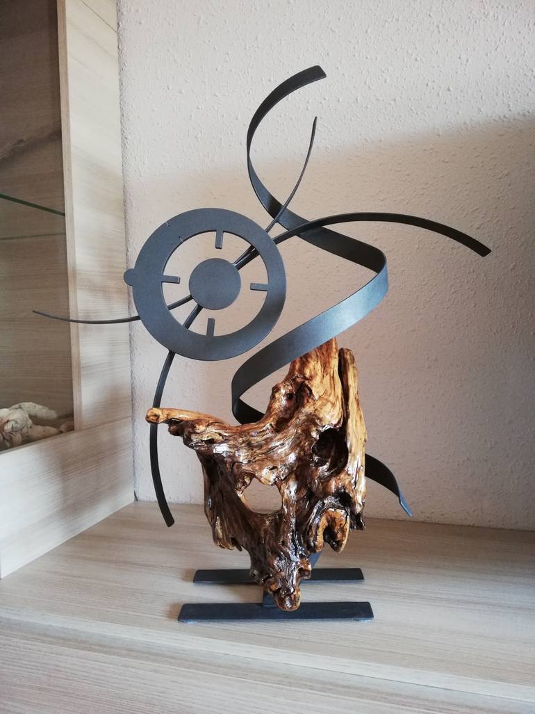 Original Abstract Sculpture by Nicolai Lada