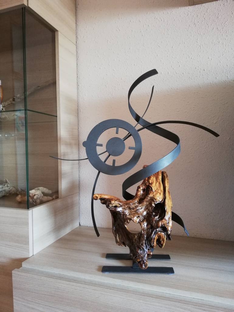 Original Abstract Sculpture by Nicolai Lada
