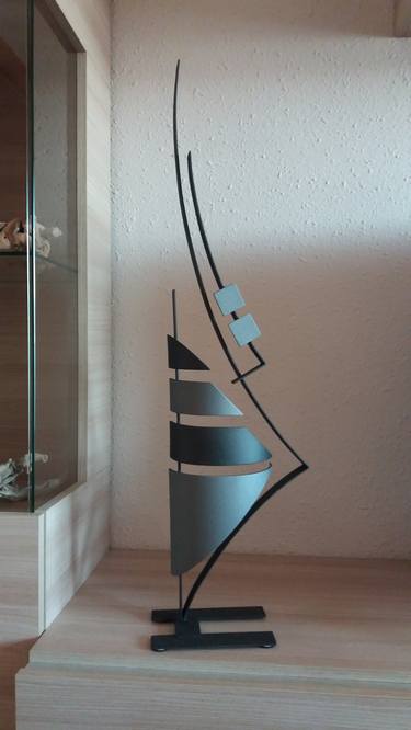 Original Abstract Sculpture by Nicolai Lada