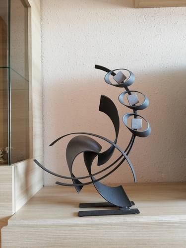 Original Abstract Sculpture by Nicolai Lada