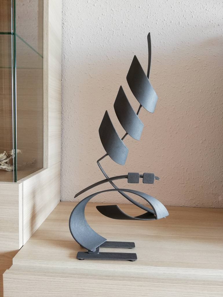 Original Abstract Sculpture by Nicolai Lada