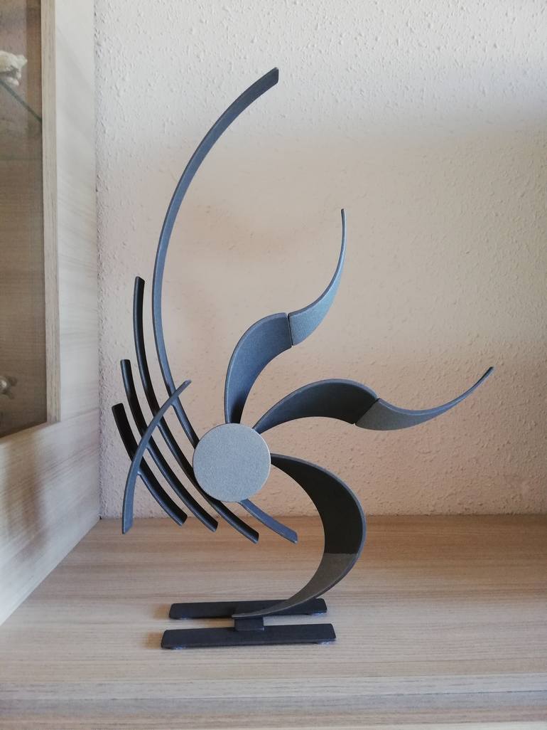 Original Abstract Sculpture by Nicolai Lada