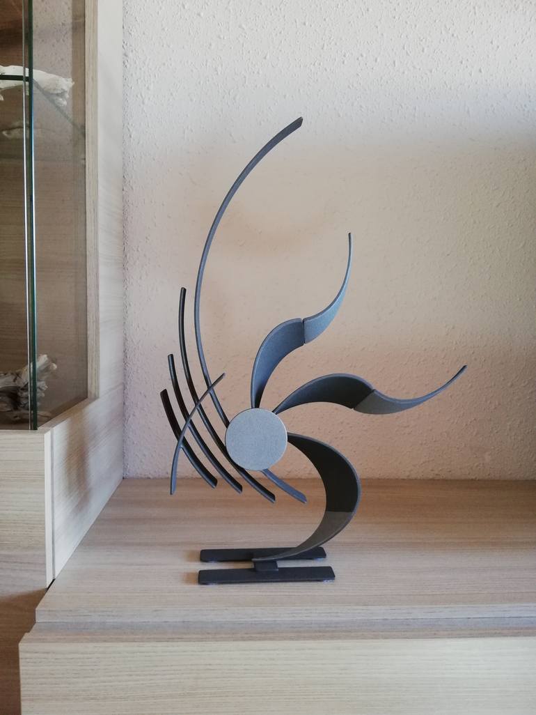 Original Abstract Sculpture by Nicolai Lada