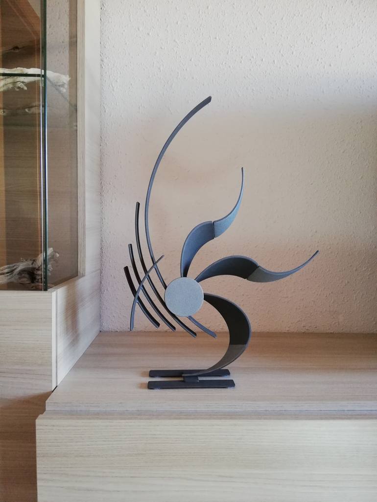 Original Abstract Sculpture by Nicolai Lada