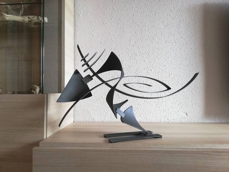 Original Abstract Sculpture by Nicolai Lada