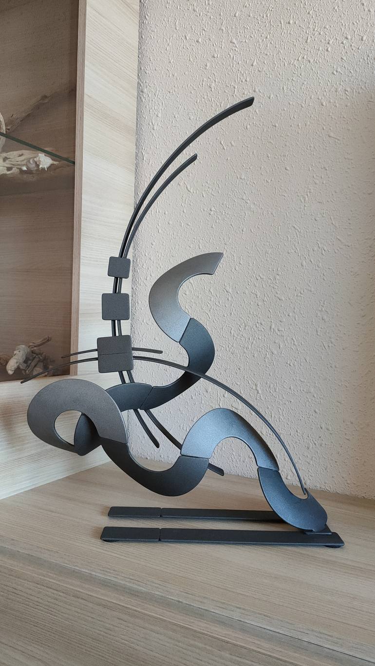 Original Abstract Sculpture by Nicolai Lada