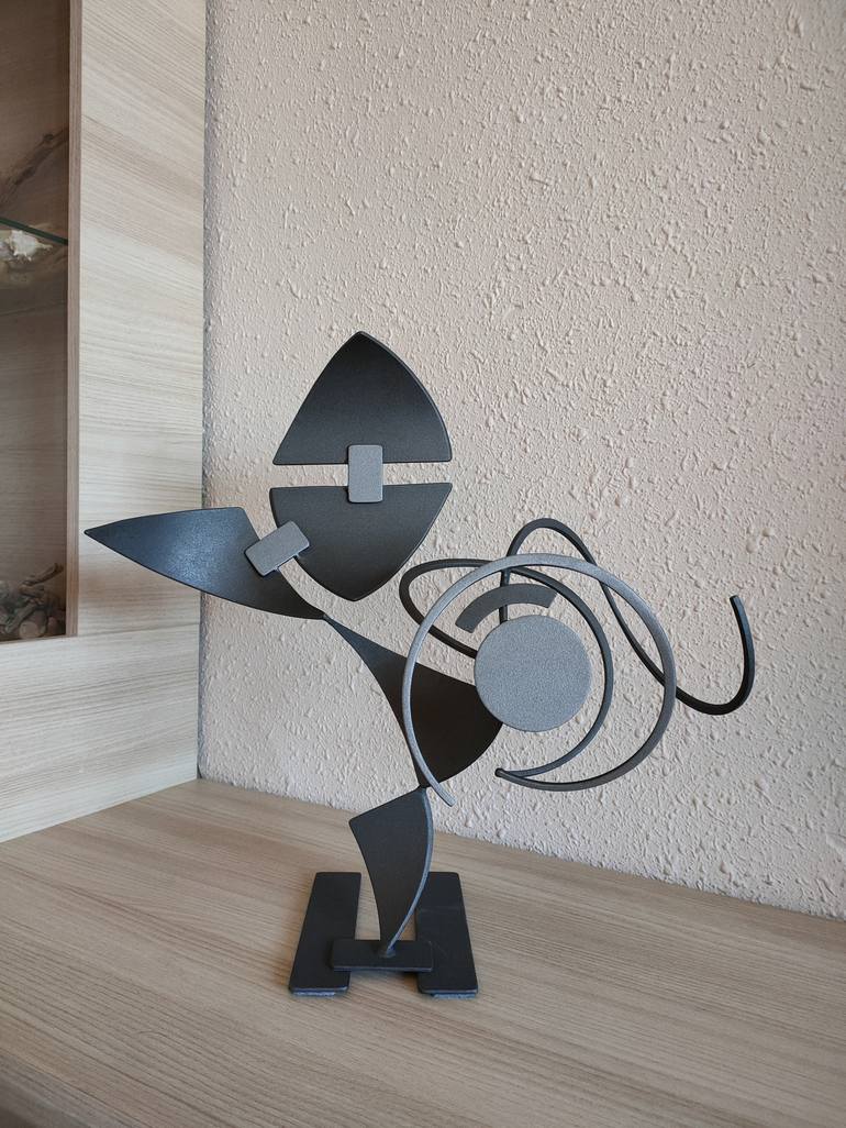 Original Abstract Sculpture by Nicolai Lada