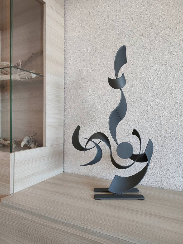 Original Abstract Sculpture by Nicolai Lada