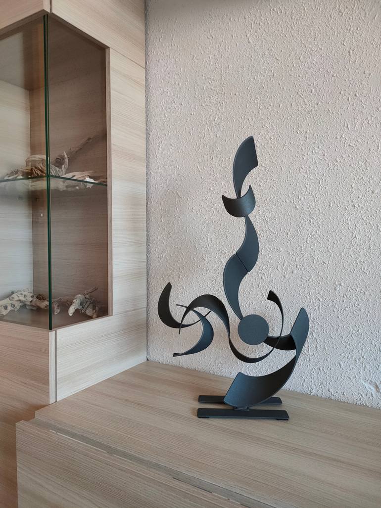 Original Abstract Sculpture by Nicolai Lada