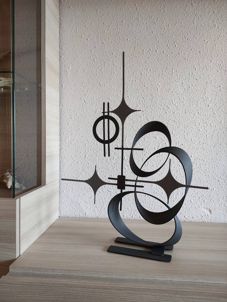 Original Abstract Sculpture by Nicolai Lada