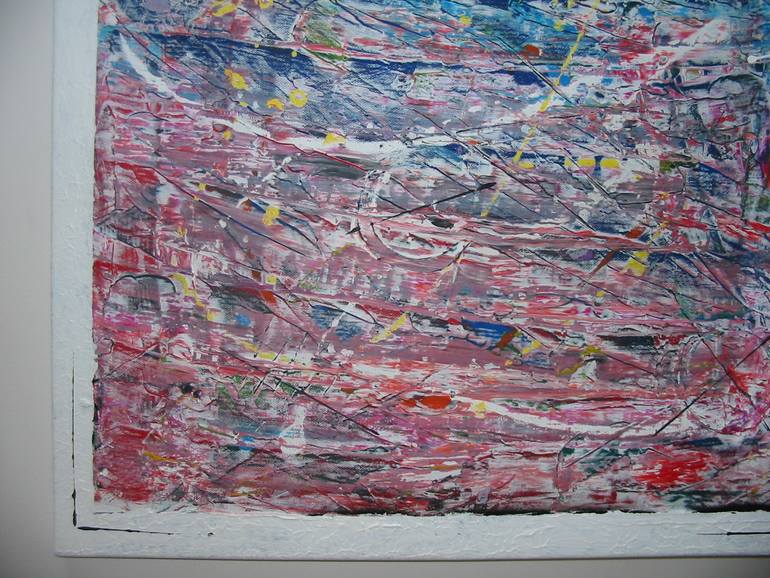 Original Art Deco Abstract Painting by Serge Arnaud