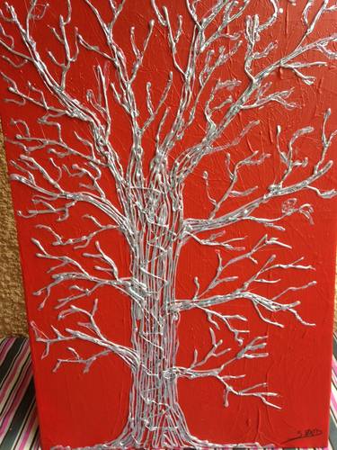 Print of Tree Paintings by serge ARNAUD