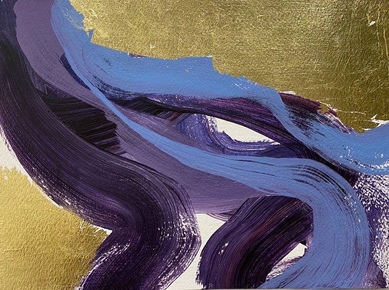 Original Abstract Expressionism Abstract Painting by Joann Amitrano