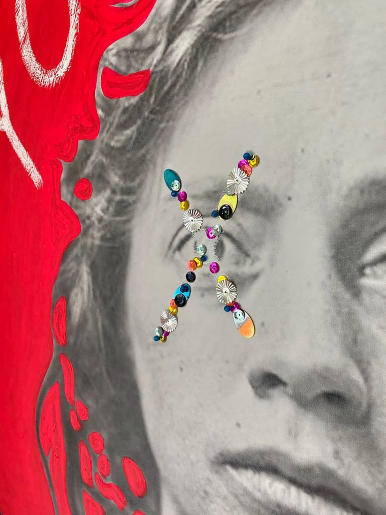 Original Conceptual People Painting by Whitney Avra