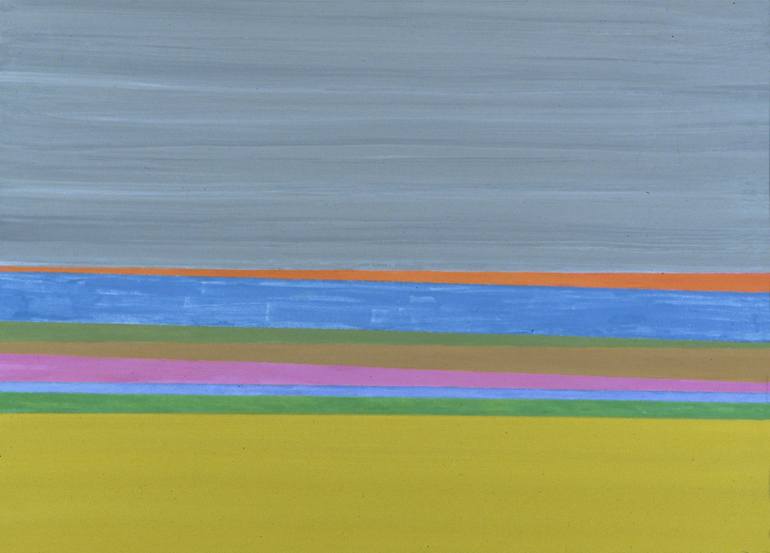 Original Abstract Beach Paintings by Eleanor Himel