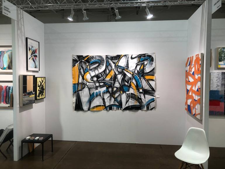 Original Abstract Painting by Johnny Cochran