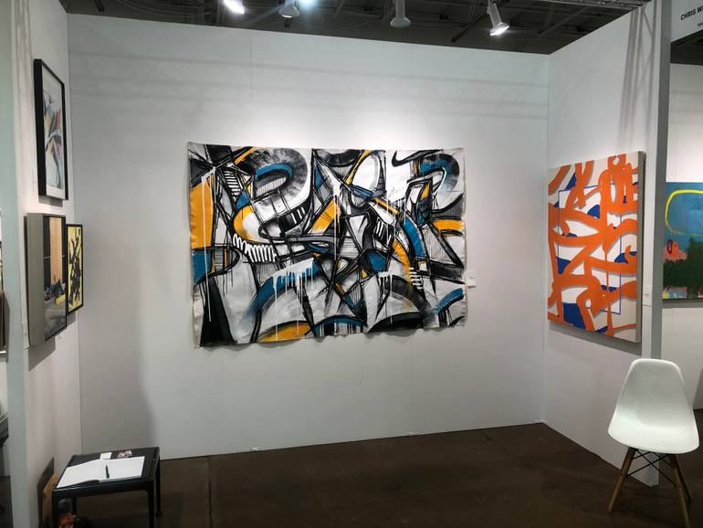 Original Abstract Painting by Johnny Cochran