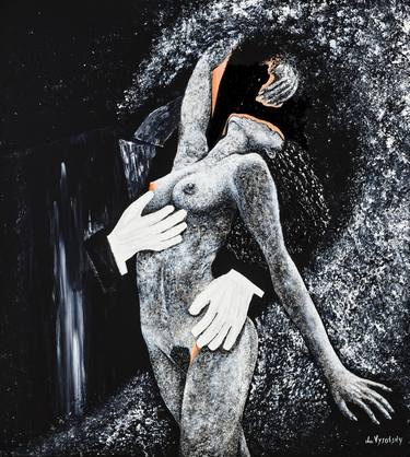 Original Contemporary Body Paintings by Leda Vysotsky