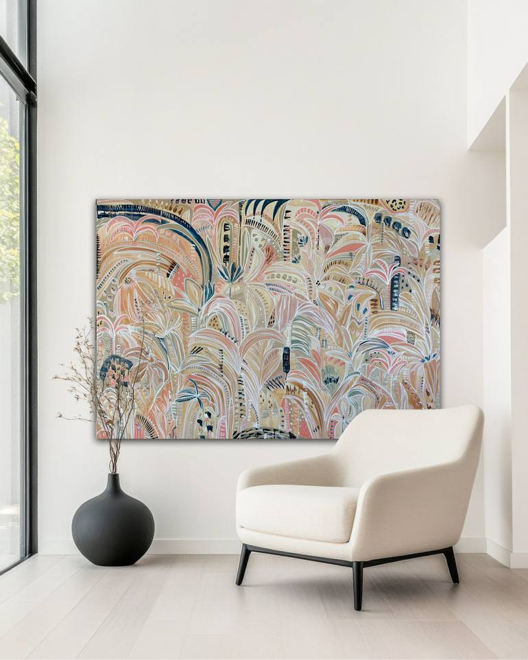 Original Impressionism Abstract Painting by Carley Bourne