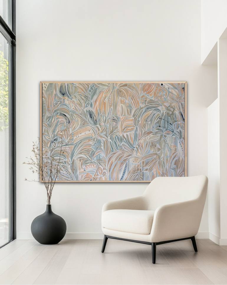 Original Abstract Expressionism Abstract Painting by Carley Bourne