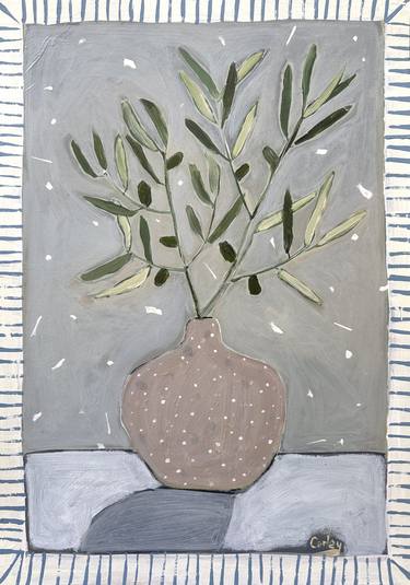 Original Contemporary Still Life Painting by Carley Bourne