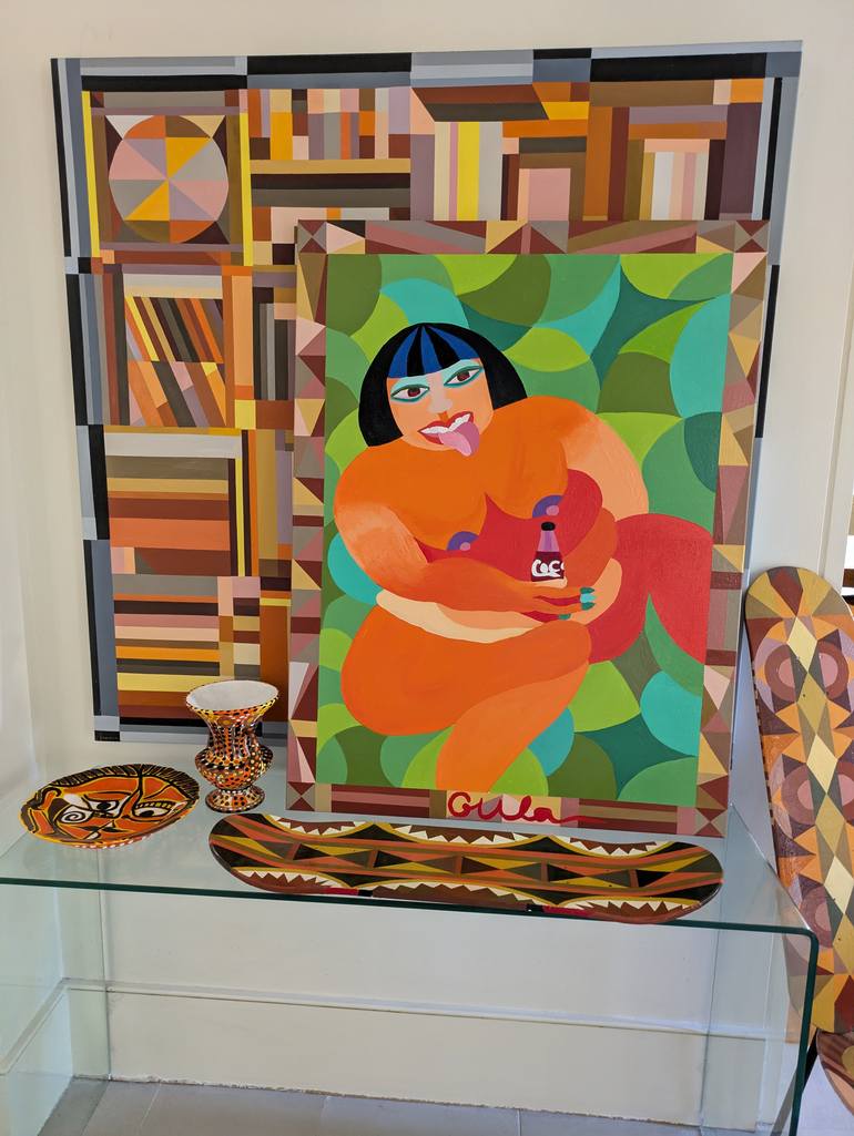 Original Contemporary Women Painting by Mary Shackman