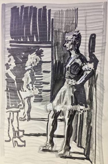 Print of Performing Arts Drawings by Hazr Azzopardi