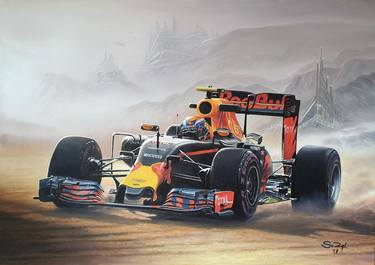 Print of Figurative Car Paintings by Sander vanZijl