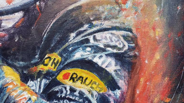 Original Conceptual Pop Culture/Celebrity Painting by Sander Vanzijl