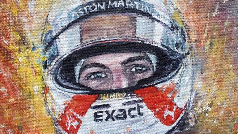 Original Conceptual Pop Culture/Celebrity Painting by Sander Vanzijl