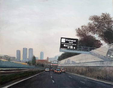 Original Automobile Paintings by Sander vanZijl