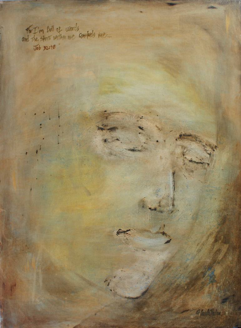 Original Women Painting by Glenda Padron Castaneda | Figurative Art on Canvas | Vanishing