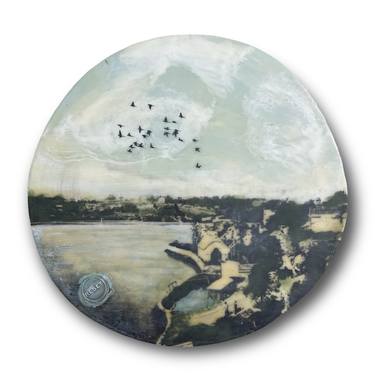 Original Contemporary Seascape Mixed Media by Studio Reset
