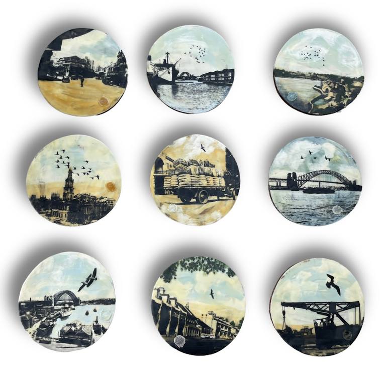 Original Contemporary Cities Mixed Media by Studio Reset