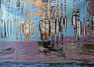 Original Abstract Expressionism Landscape Mixed Media by Irene van Vliet