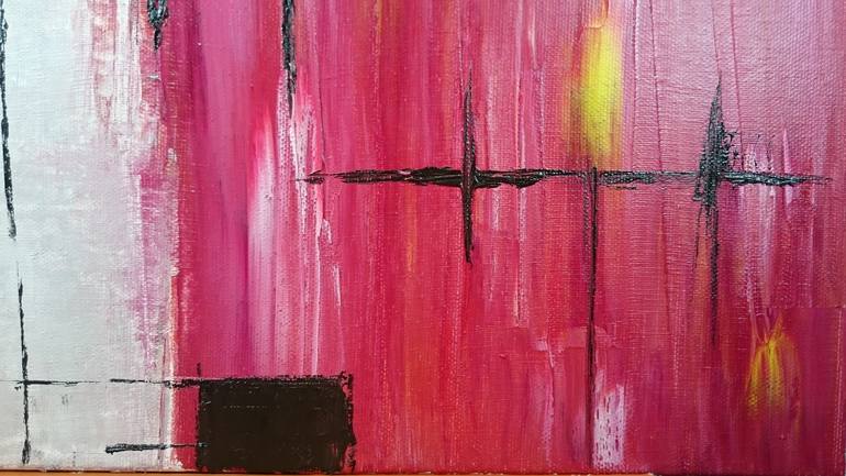 Original Abstract Expressionism Abstract Painting by Stefan Cold