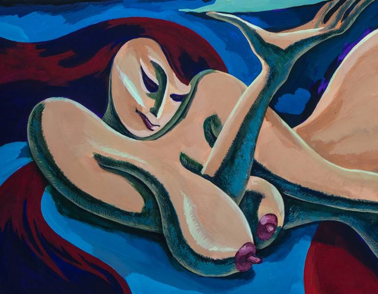 Original Conceptual Other Painting by Sviatlana Vetrava